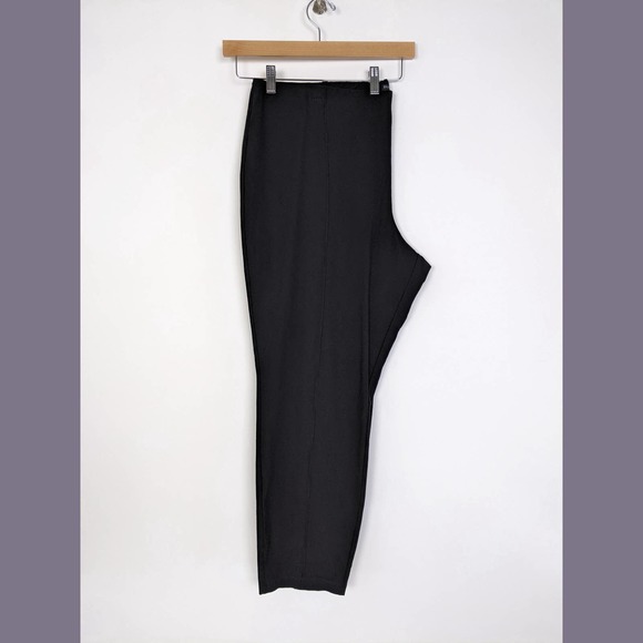 Eileen Fisher Women's Stretch Crepe Slim Ankle Pants In Graphite - Picture 3 of 7